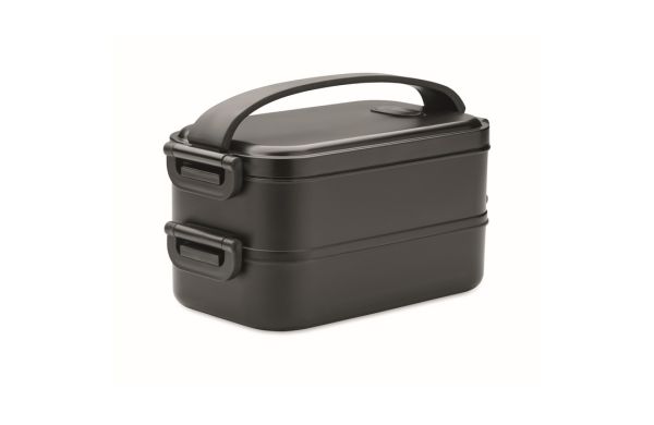 IDOLUNCH Lunchbox recyceltes  PP - schwarz