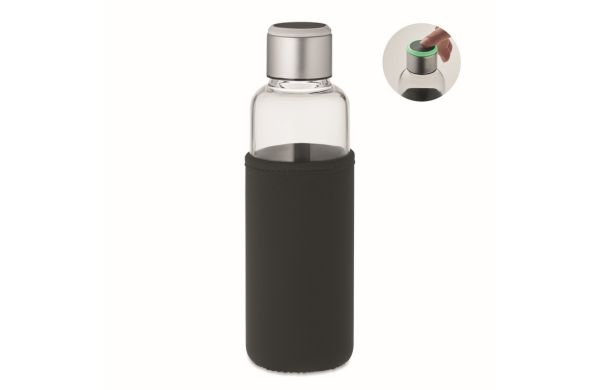 INDER Flasche Trink-Erinnerung 500 ml - schwarz
