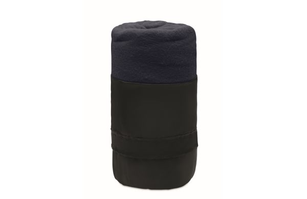 MUSALA RPET RPET Fleece-Reisedecke - blau