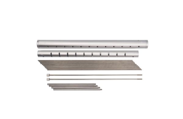 Mobiler BBQ Grill, silber