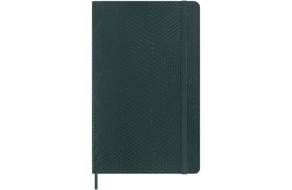 Moleskine 100% VEGEA Boa Softcover Notizbuch L – liniert, mittelgrün