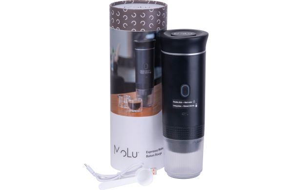 MoLu Espresso Maker Baton Rouge - schwarz