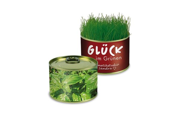 Natur-Konserve mit Samen