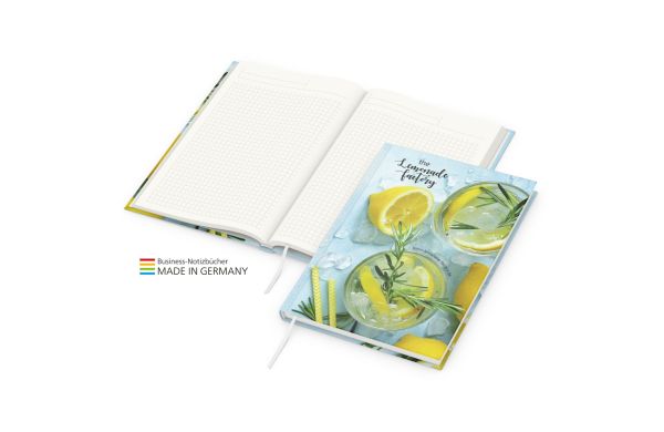 Note-Book Cover-Star Recycling-Matt green+blue