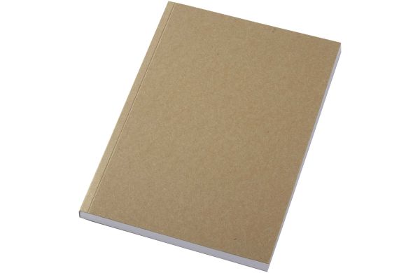 Novella Austen A5 Softcover Notizbuch aus recyceltem Kraftpapier – 100 Blatt, natur