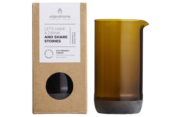 Originalhome 430 ml Wasserkaraffe, mittelbraun