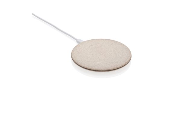 5W Weizenstroh Wireless Charger/khaki