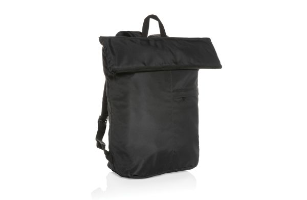 Dillon AWARE™ RPET faltbarer Lightweight-Rucksack/schwarz