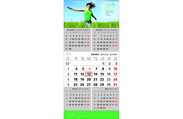 Wandkalender Top Five