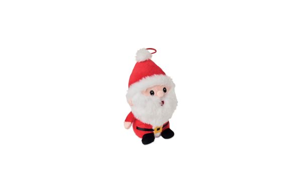 Plüsch-Weihnachtsmann, Rot
