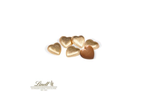Präsentbox Business mit Lindt Schokoherzen
