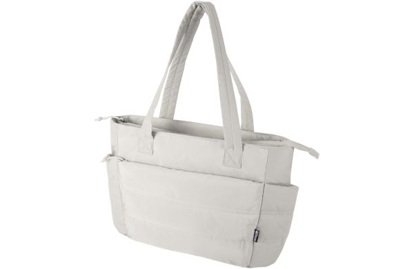 Puffer 15,6" GRS recycelte Laptoptragetasche 18L, sandstone