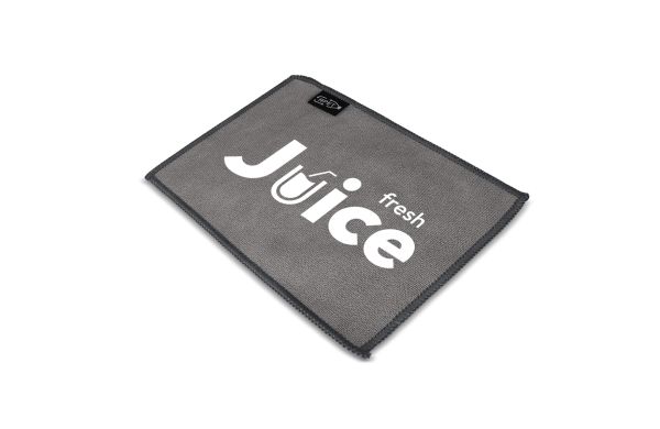 R-PET Sublimation Mikrofasertuch 13 x 18cm, weiss