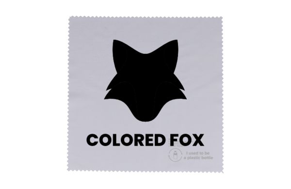 R-PET Sublimation Mikrofasertuch 15 x 15cm, weiss