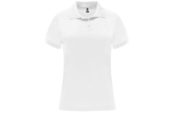 Monzha Sport Poloshirt für Damen - weiss - S
