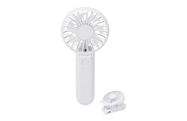 RABS Wiederaufladbarer Handventilator Chilly, weiß