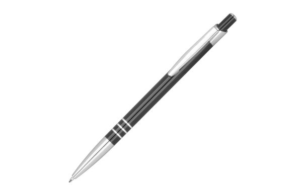 Recycelter-Aluminium-Kugelschreiber-schwarz