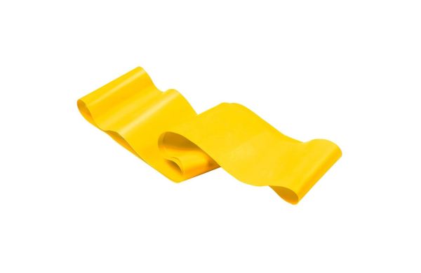 Ringförmiges  Rubberband "Loop", leicht, gelb