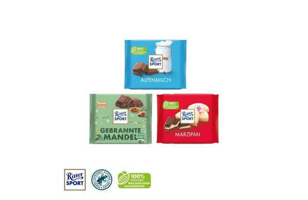 Ritter Sport Mit Werbebanderole