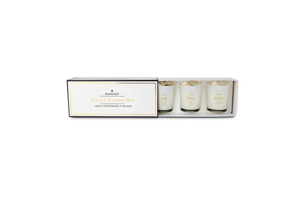 ROMOSCENT® Aromakerzenset Vanille