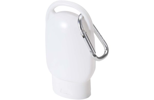 Rosie LSF 30 Sonnencreme mit Karabiner, weiss