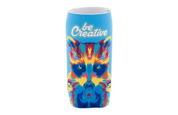 RPET Dosenkühler PrintCan Slim, weiß
