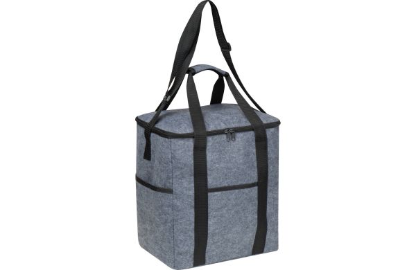 RPET Kühltasche Santo Domingo - silbergrau