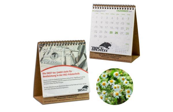 Samenpapier-Tischkalender