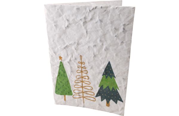 Samenpapier Weihnachtsgruß