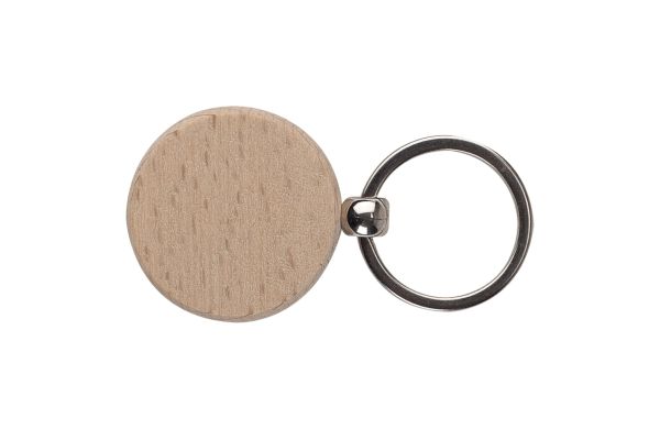 Schlüsselring Holz rund Ø40mm, holz