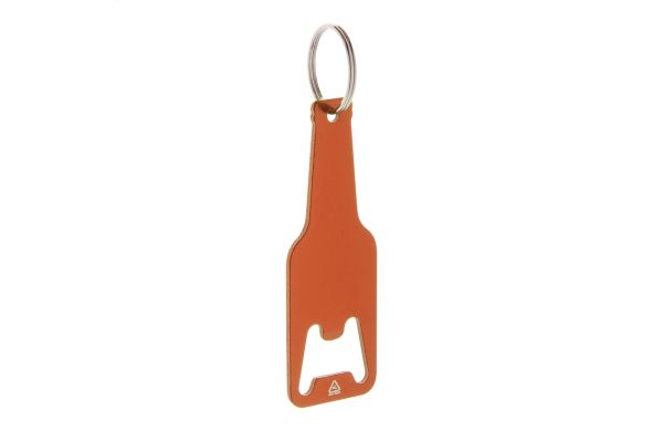 Schlüsselanhänger mit Flaschenöffner Kaipi, orange