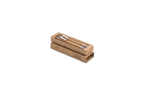 Schreibgeräte-Set Akazienholz, Holz
