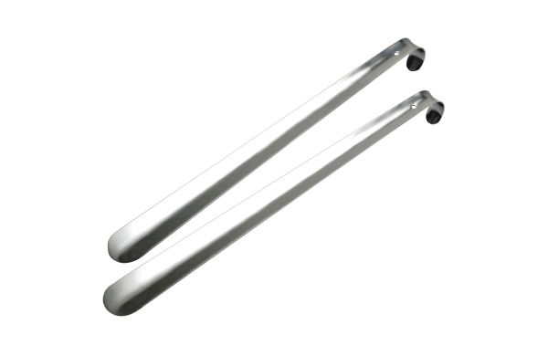 Schuhlöffel Edelstahl_ extra lang_ silber
