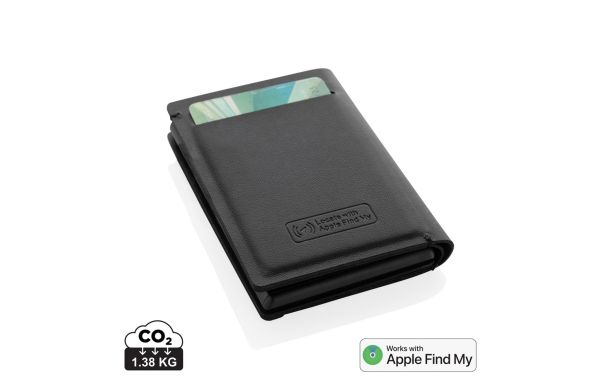 Seekcard RCS rPolyester Kartenetui mit weltweiter Ortung, schwarz