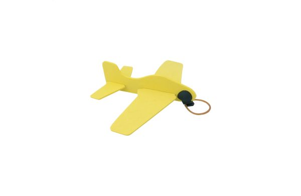 Shoop Flugzeug, gelb
