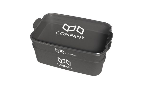 STAKK BENTOBOX 2 Bentobox 2l, transparenter Deckel