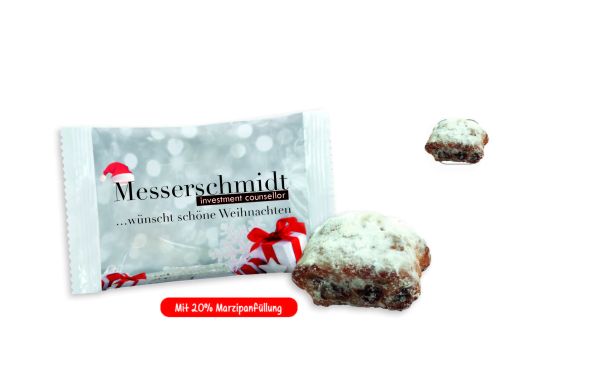 Stollenkonfekt Werbetüte_ Stollenkonfekt_ ca_ 27 g