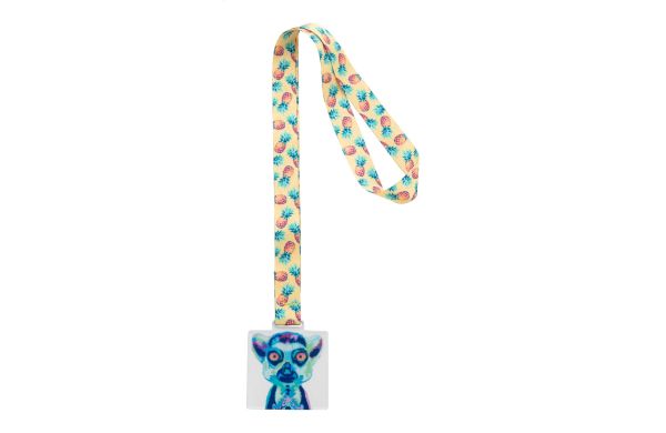 Subdal Colour Square Individuelle Medaille, transparent