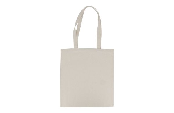 Tasche OEKO-TEX® natur lang 220g-m² 38x42 cm, ecru