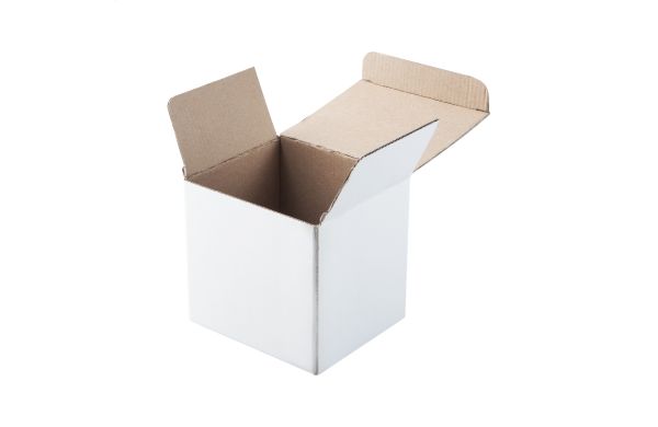 Tassenverpackung Three, weiss