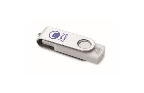 TECHMATE RABS USB 16G recycelter ABS, weiß