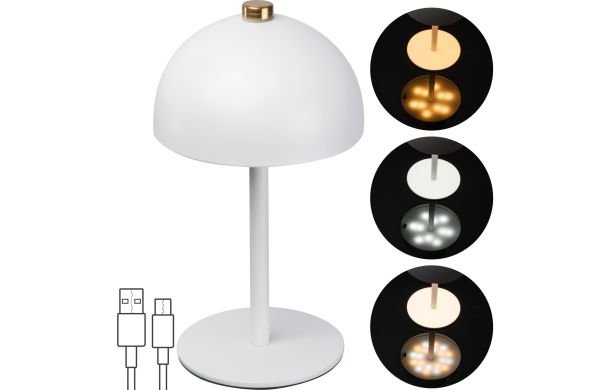 Tischlampe-aus-Edelstahl-weiß