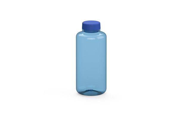 Trinkflasche "Refresh", 1,0 l, blau/blau
