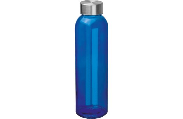 Trinkflasche aus Glas, 500ml - blau