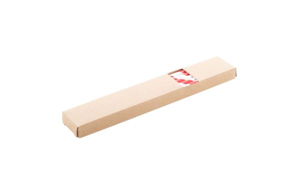 Trinkhalm-Set StriStraw, rot