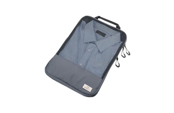 TROIKA Reise-Kompressionstasche BLUE CYCLE PACKING SHIRTS