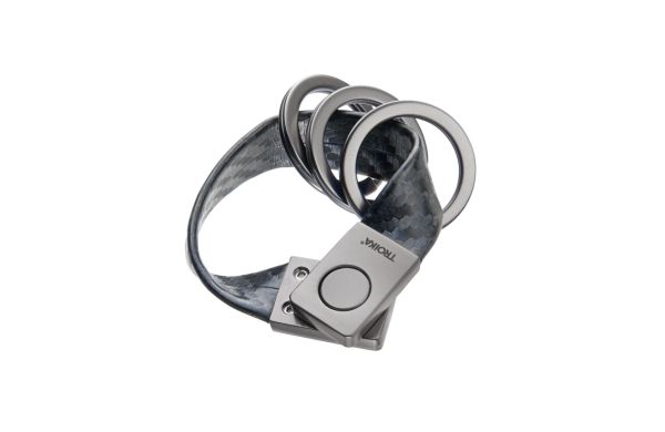 TROIKA Schlüsselanhänger TWISTER CARBON