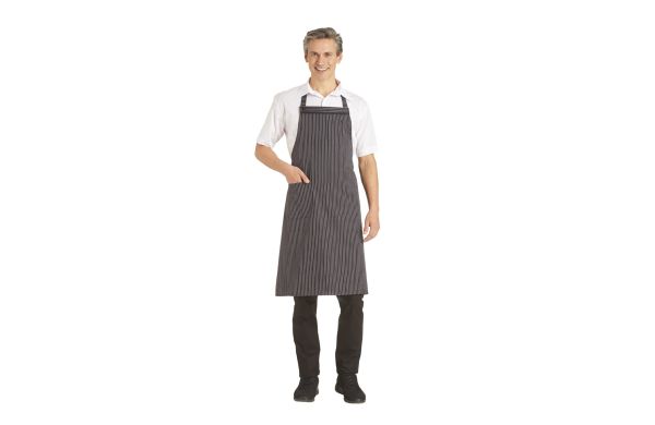 Unisex-Latzschuerze-90-cm-11-502-schwarz-weiss-34