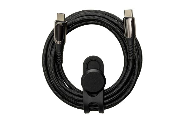 USB-C Kabel mit Display und Kabelbinder REEVES-CONVERTICS DIGITAL