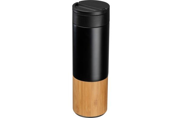 Vakuum Isolierflasche, 500ml - schwarz